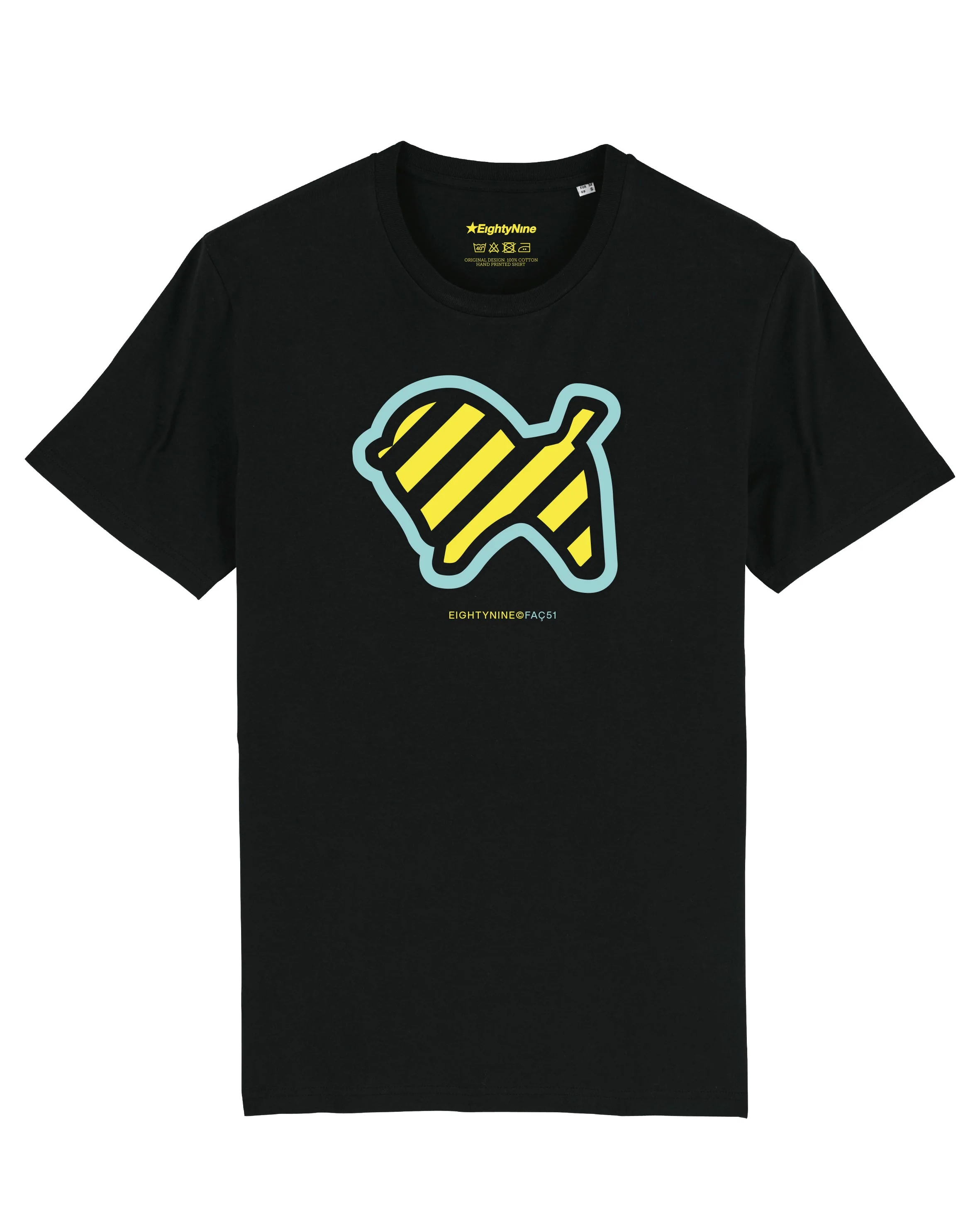 EightyNine - HACIENDA - BLACK TSHIRT