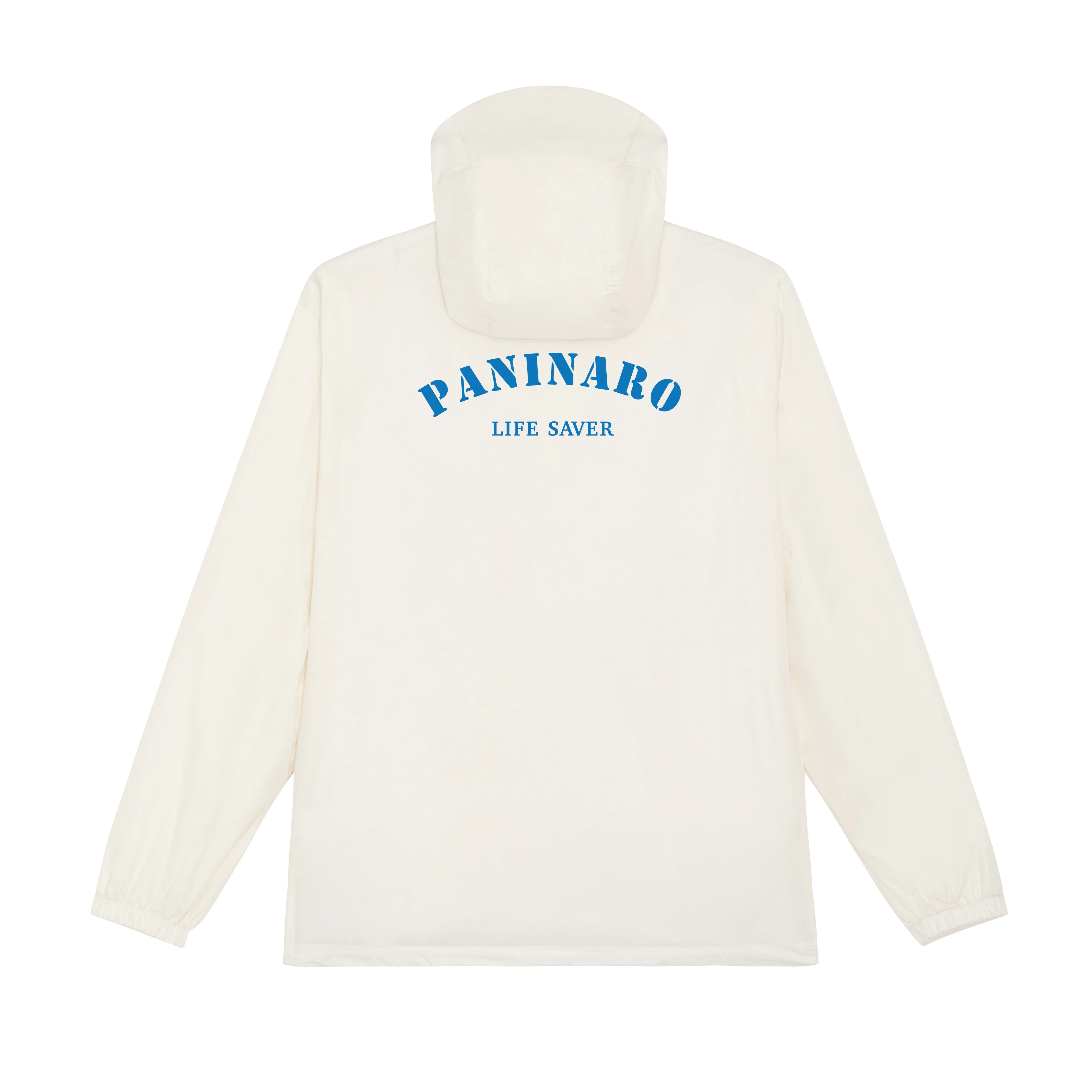 LIFE SAVER - HOODED JACKET - OFF WHITE / BLUE - Image 2